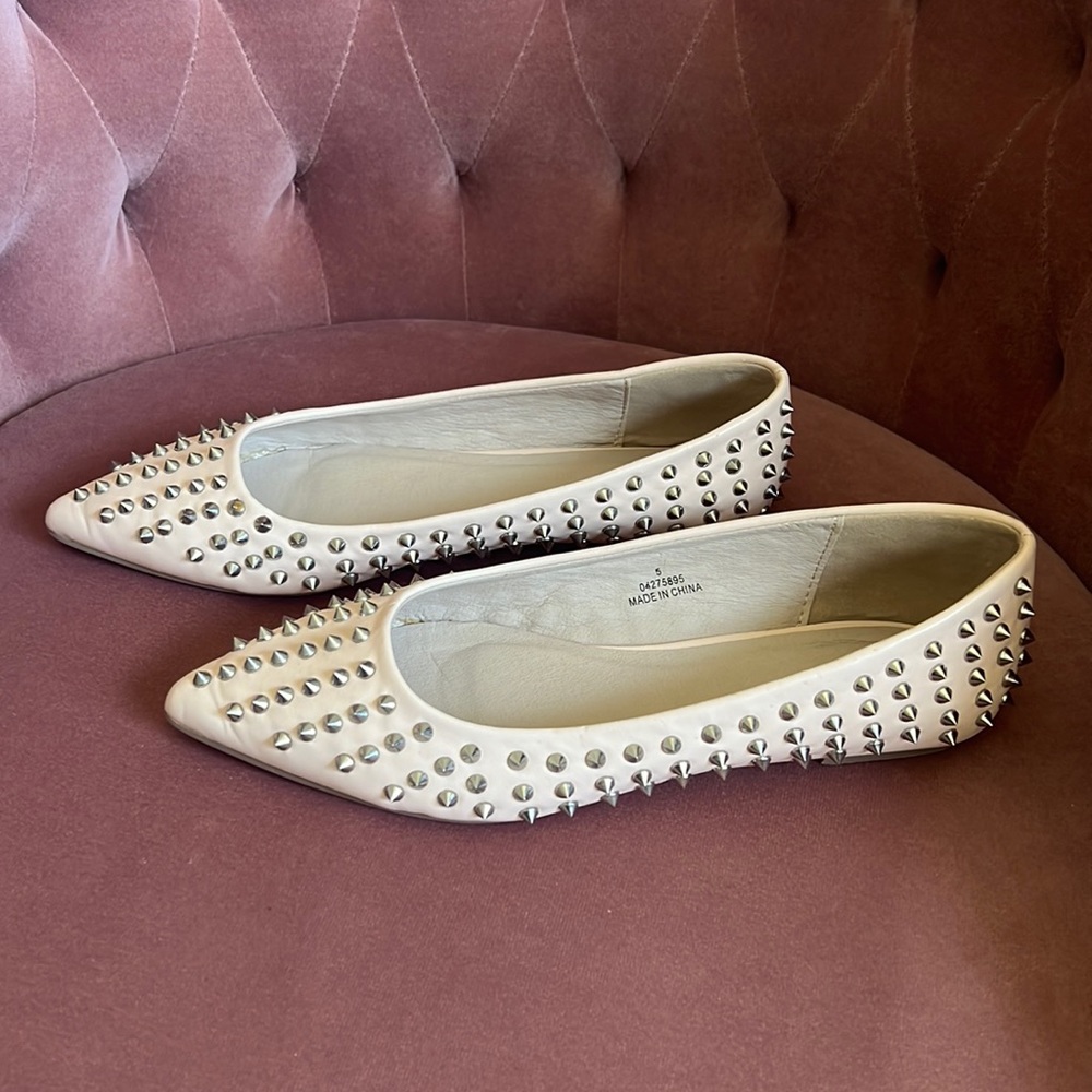 ASOS Nude Spike Flats